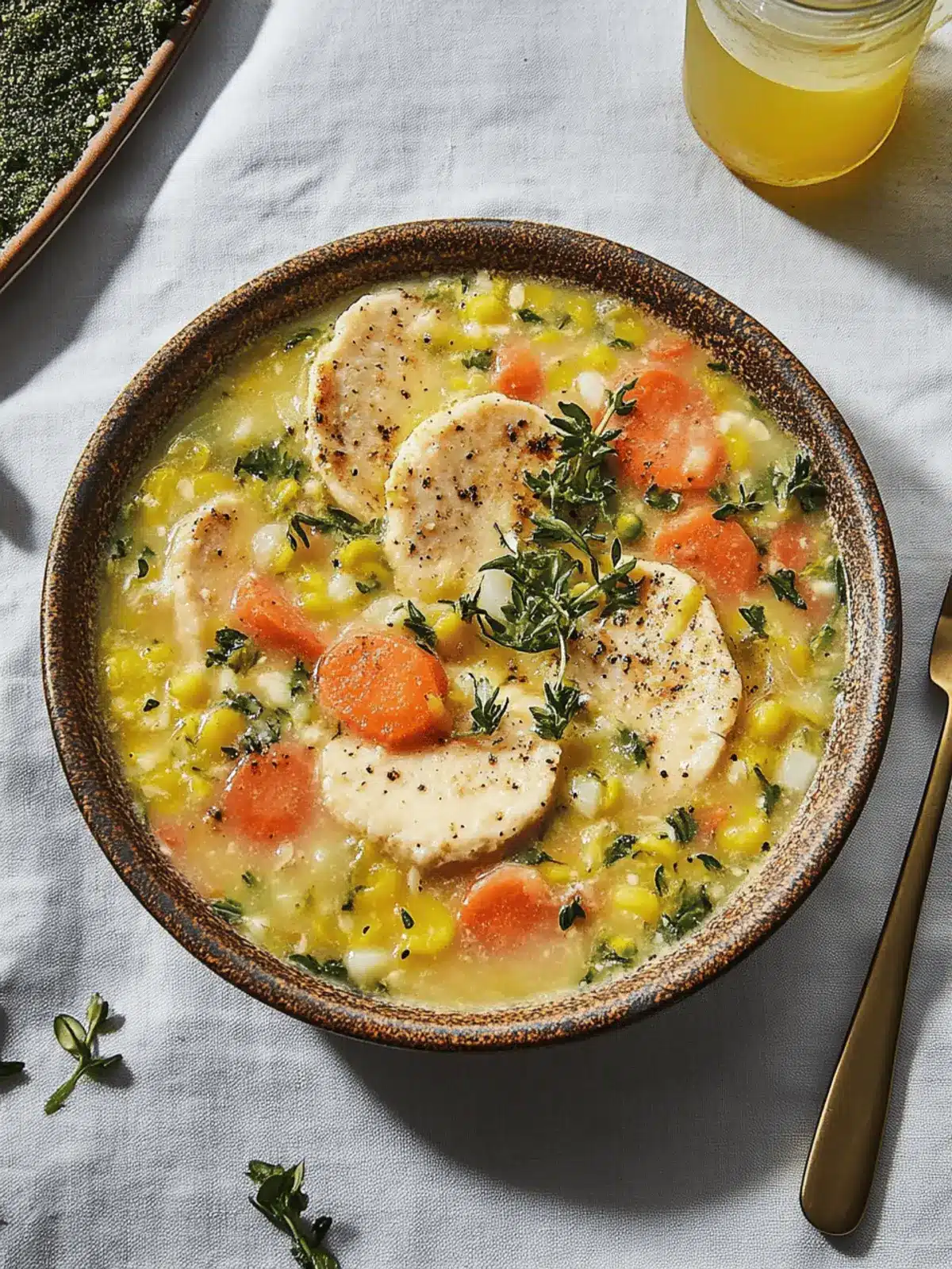 Kartoffelsuppe mit Wiener Würstchen