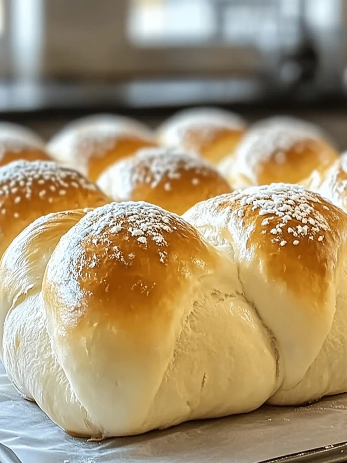 Einfache Brioche-Brötchen