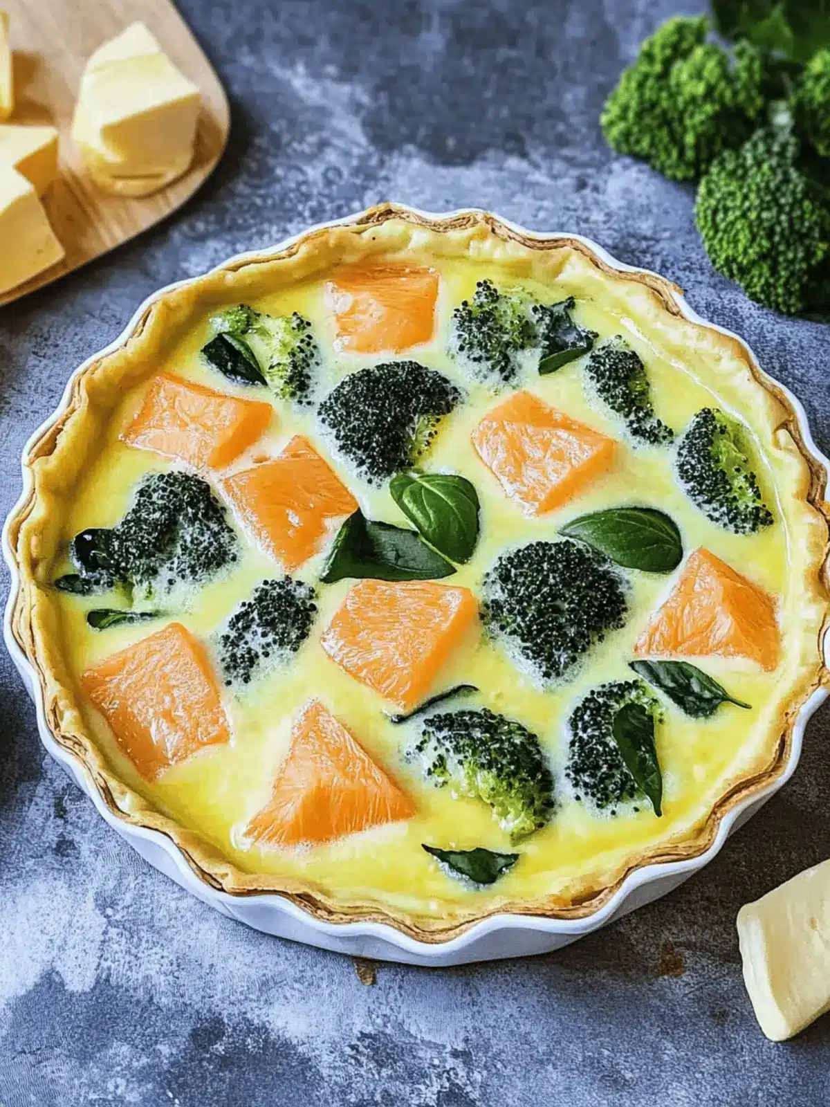 Blätterteig Quiche mit Spinat und Lachs für Genuss 2 Blätterteig Quiche mit Spinat und Lachs