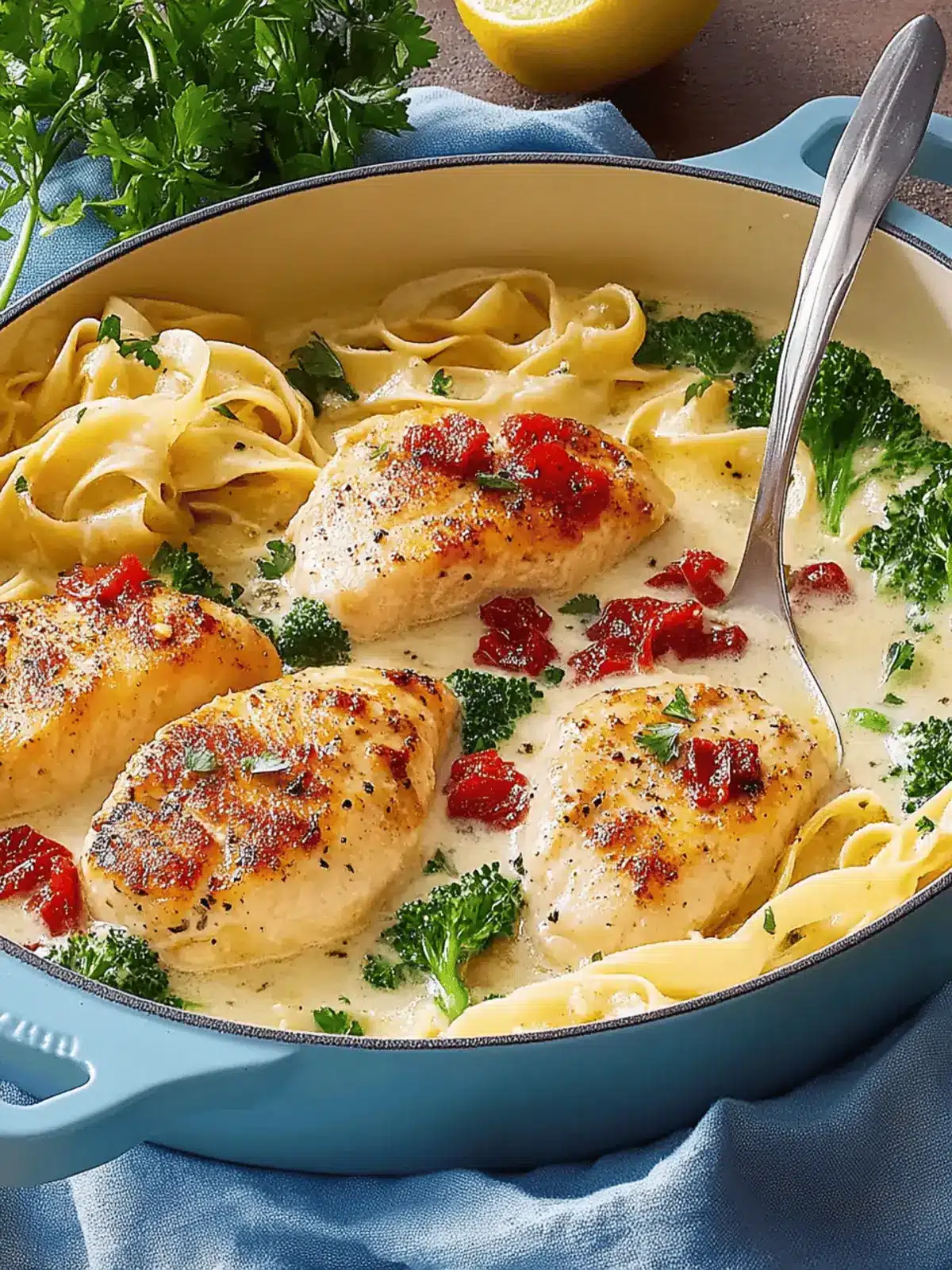 Feierabend-Hähnchen mit cremiger Soße 2 Feierabend-Hähnchen