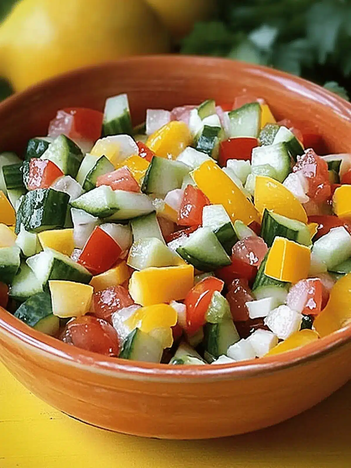 Sommersalat - Pipirrana aus Malaga leicht gemacht 4 Sommersalat - Pipirrana aus Malaga