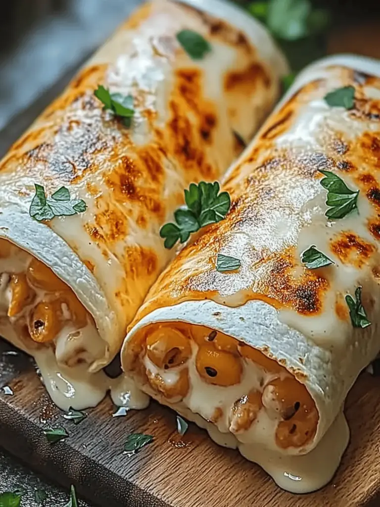 Käse-Geschmack Hühnchen Wraps