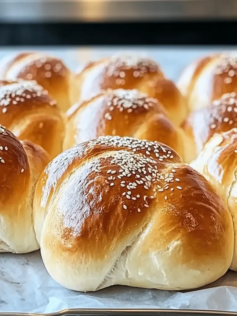 Einfache Brioche-Brötchen