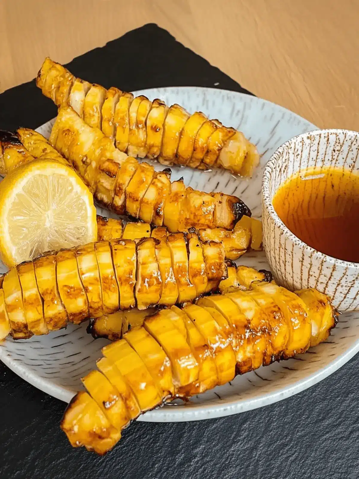 Maisrippen – gegrillter Mais mit leckerer Marinade 2 Maisrippen – gegrillter Mais mit Worcestershire-Marinade