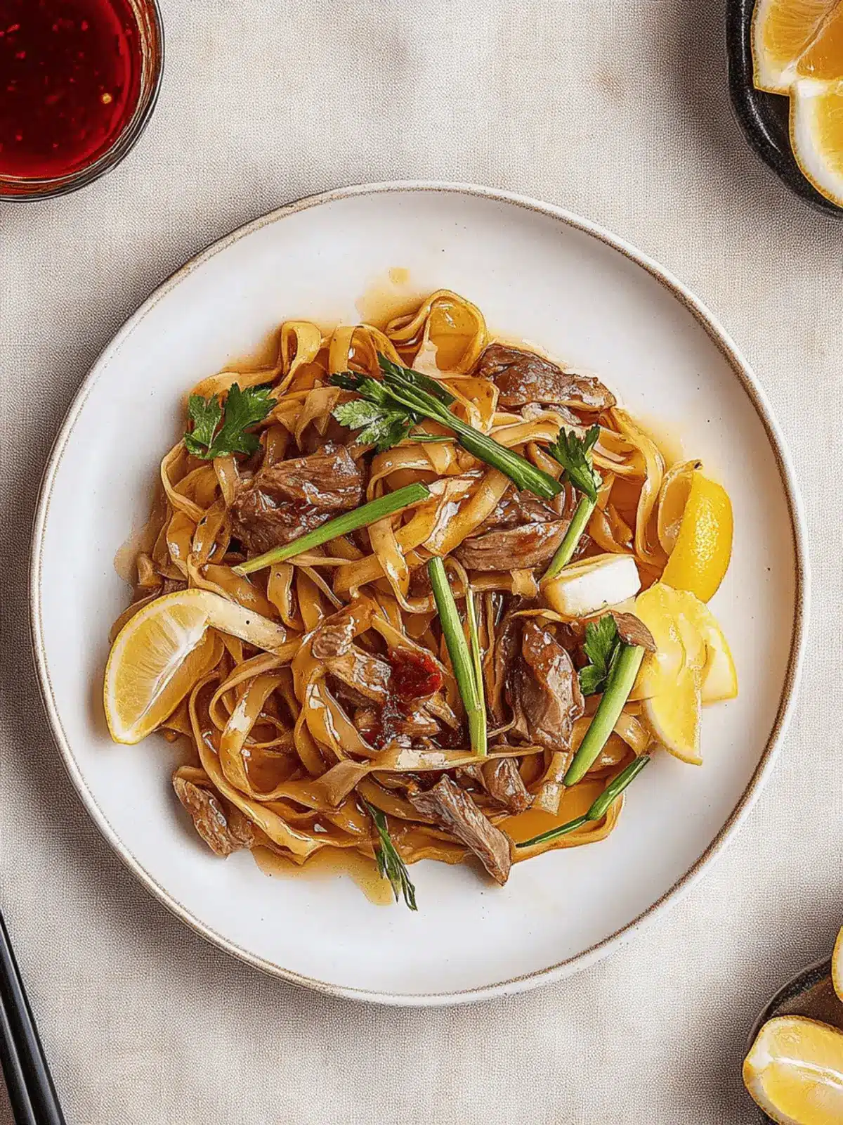 Rindfleisch Chow Fun: Authentisch und Lecker Kochen 2 Rindfleisch Chow Fun