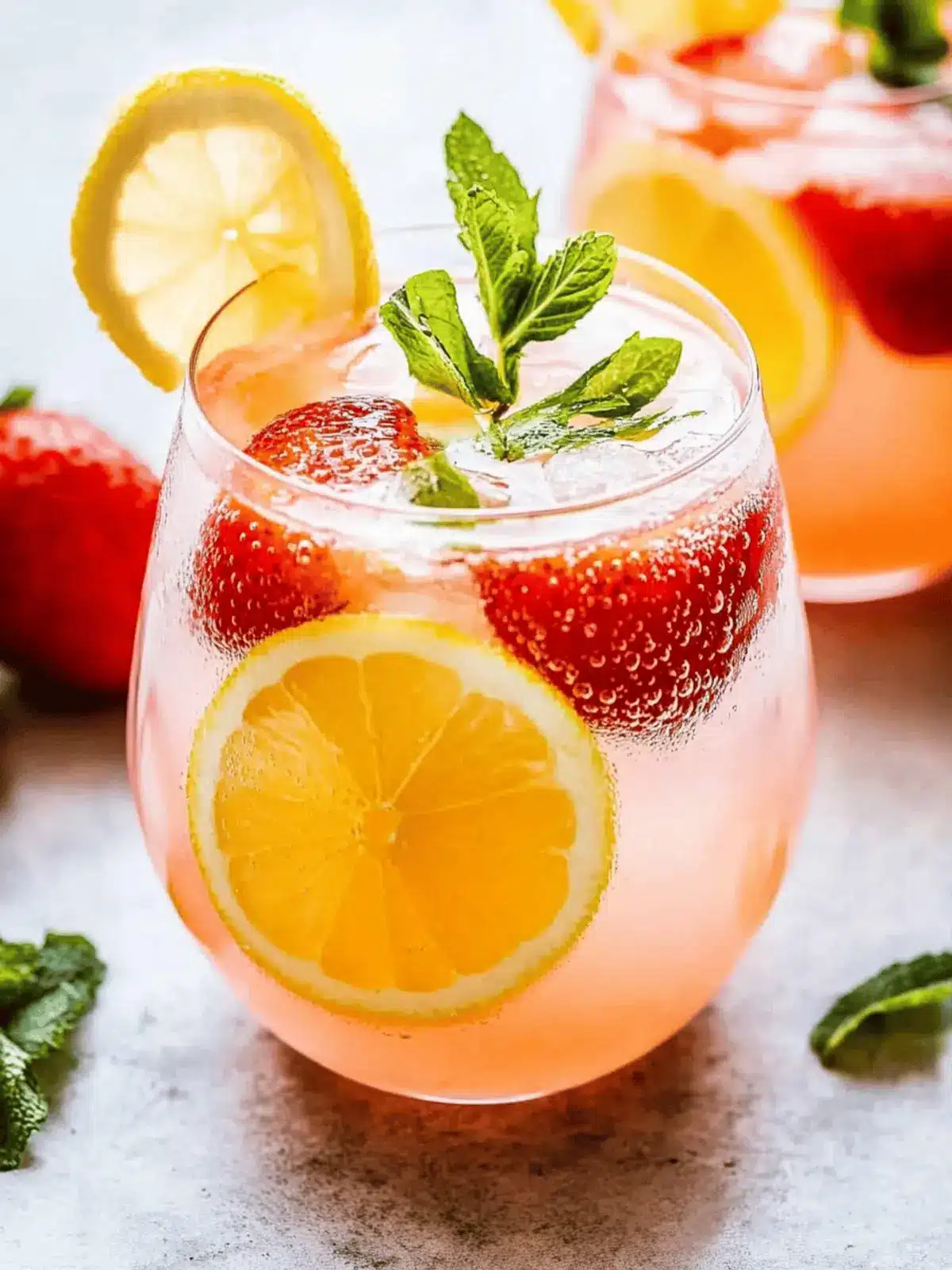 Erdbeer Limette Wodka Smash für heiße Sommertage 4 Erdbeer Limette Wodka Smash