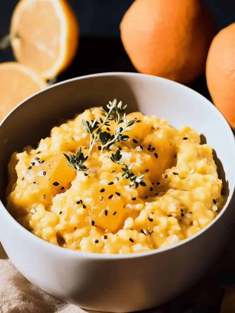 Cremiges Hokkaido Kürbisrisotto Rezept