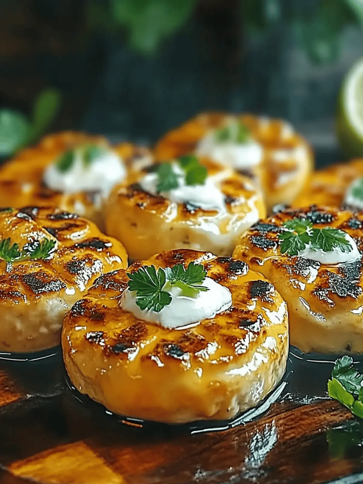 Scharf Gegrillte Blumenkohlsteaks für Grillliebhaber 4 Scharf Gegrillte Blumenkohlsteaks