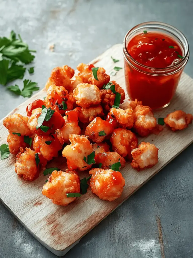 Buffalo-Blumenkohl Heißluftfritteuse Rezept