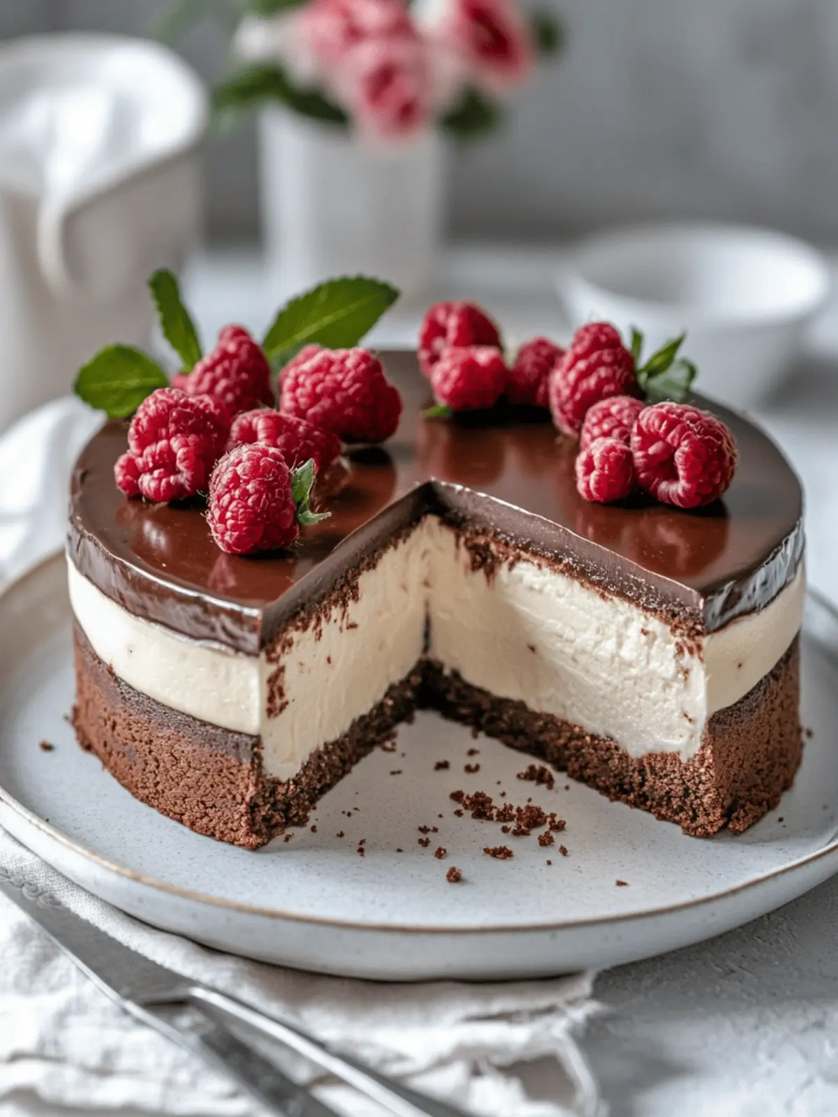 Schokoladentorte mit Baisergeistern für Feinschmecker 2 Schokoladentorte mit Baisergeistern