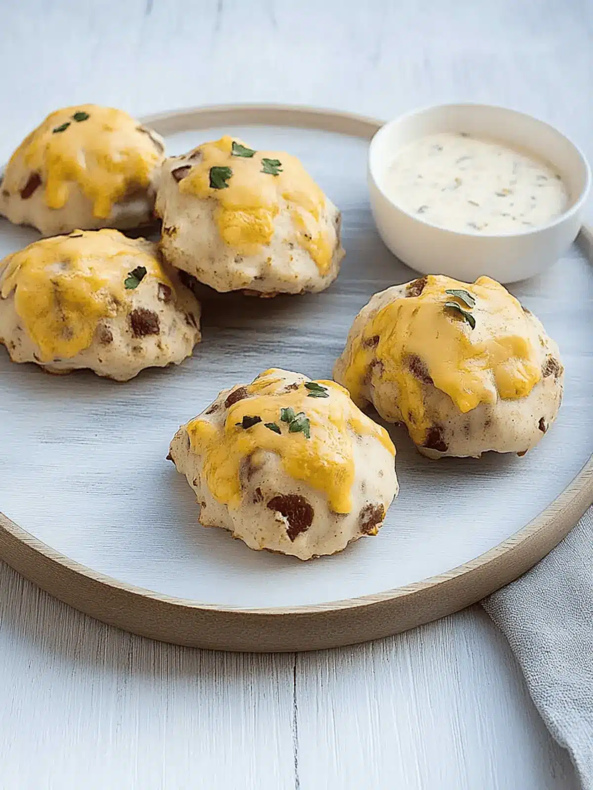 Schinken-Käse-Party-Brötchen