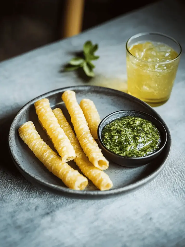 Schwarzwurzel-Pommes mit Haselnuss-Gremolata