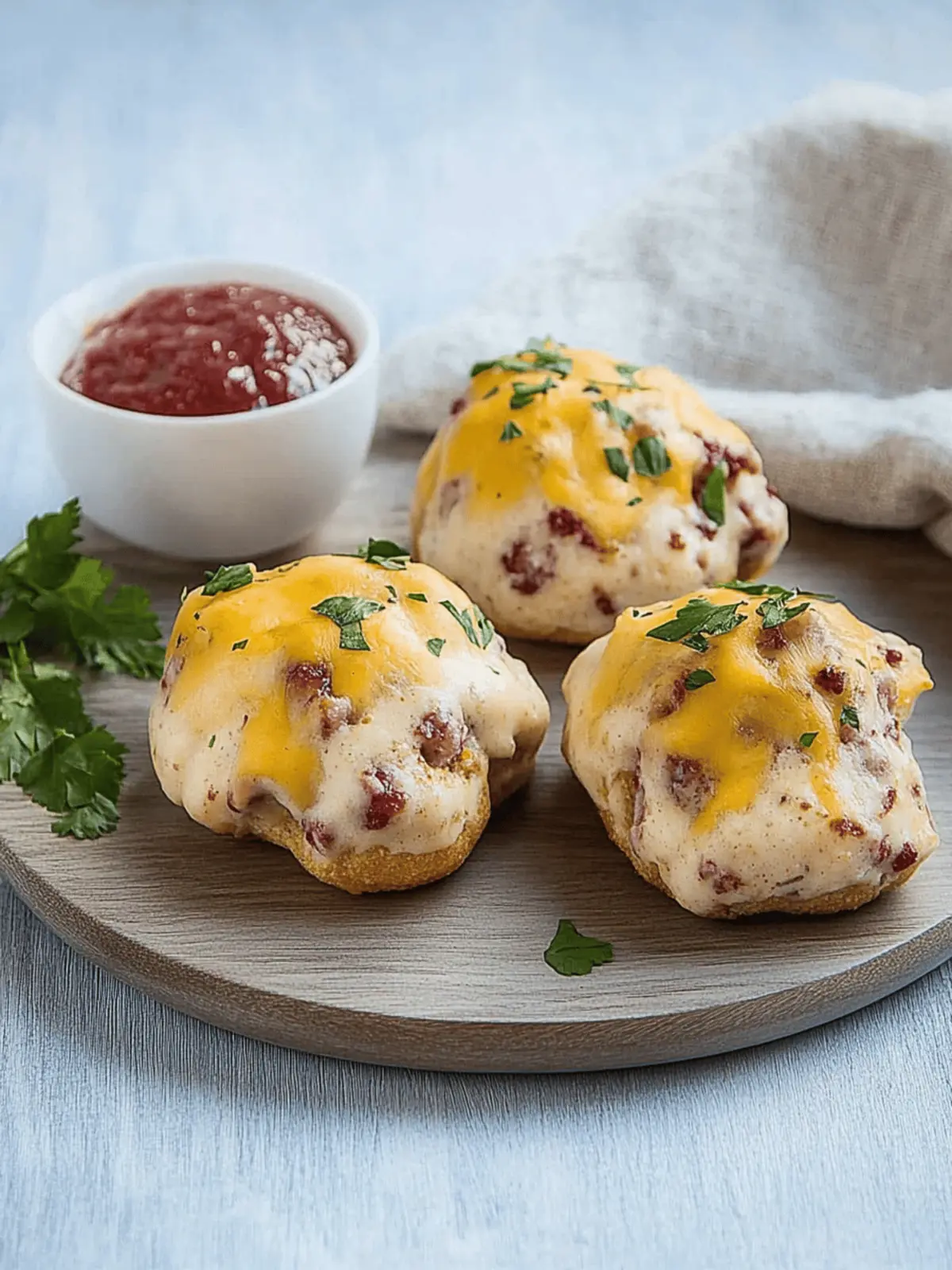 Schinken-Käse-Party-Brötchen