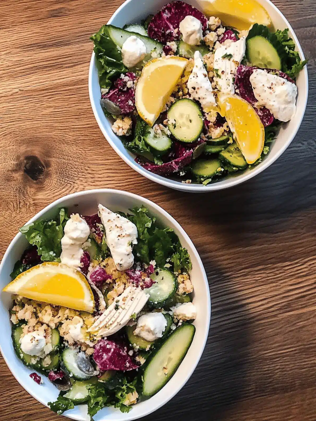 Herbstliche Salat Bowl: Ein Fest für den Gaumen 4 Herbstliche Salat Bowl