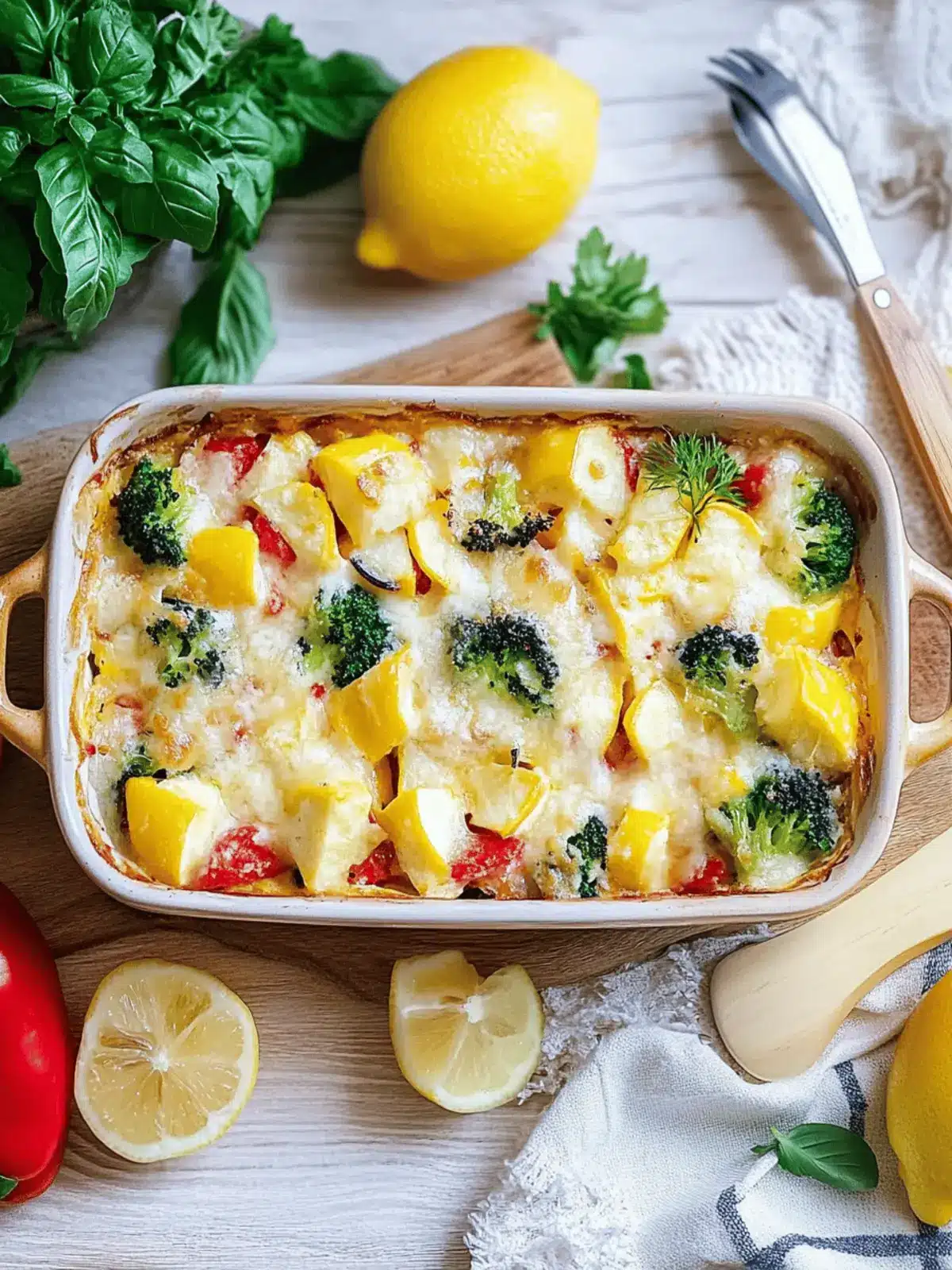 Bunter Gemüseauflauf ganz einfach und gesund 4 Bunter Gemüseauflauf ganz einfach