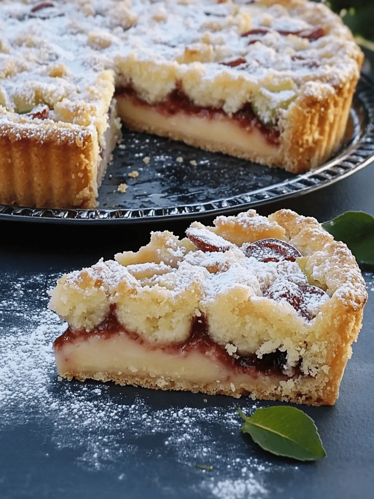 Bens geheimnisvoller Zwetschgenkuchen