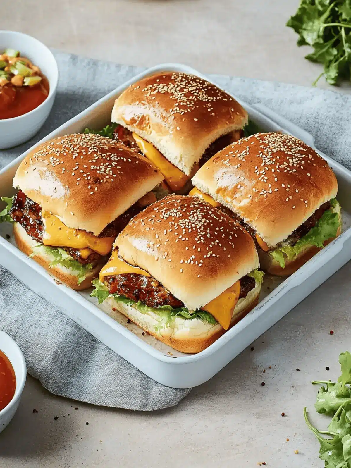 Low Carb Cheeseburger-Auflauf mit Hackfleisch