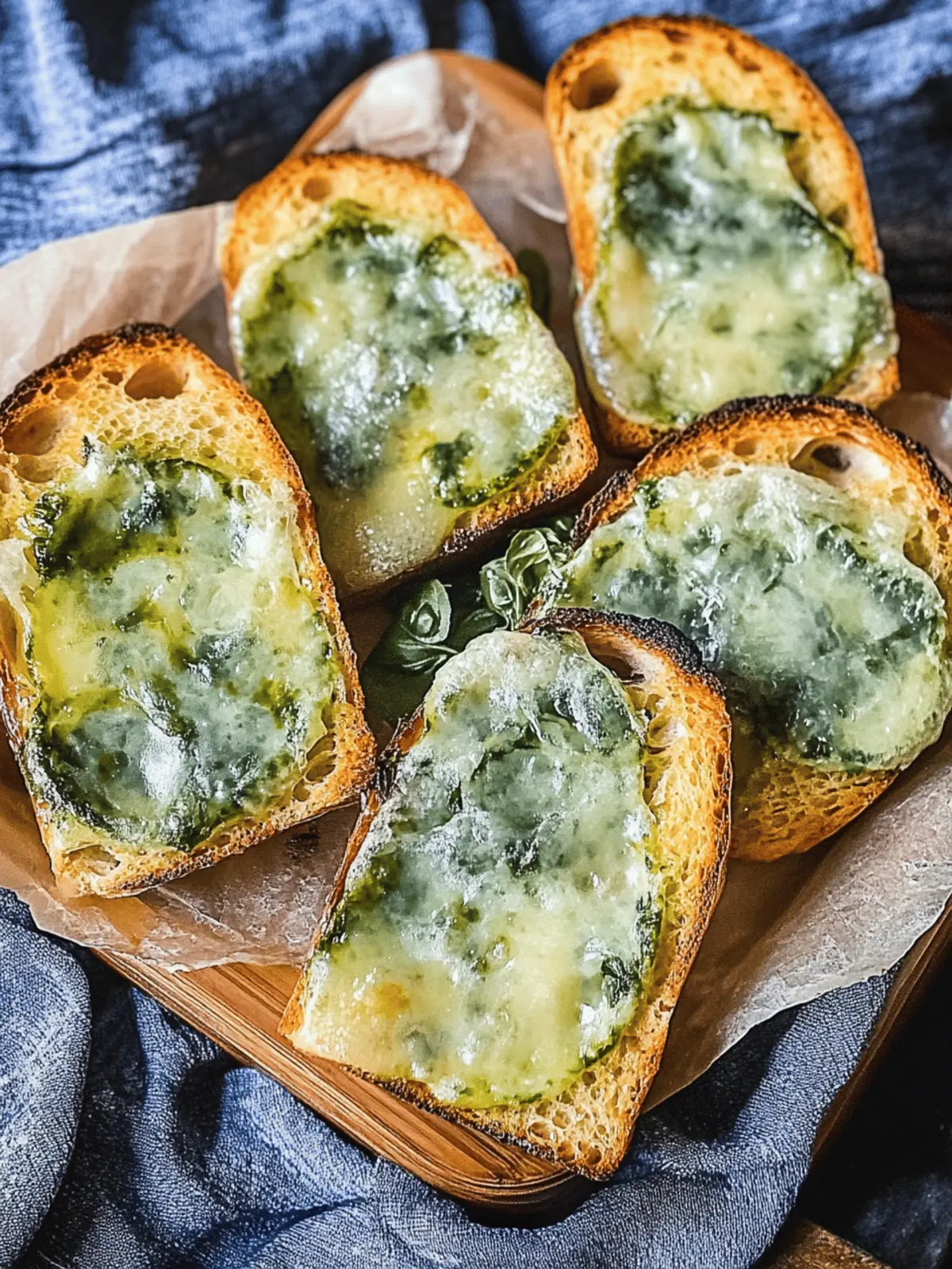 Käse Knoblauch Brot
