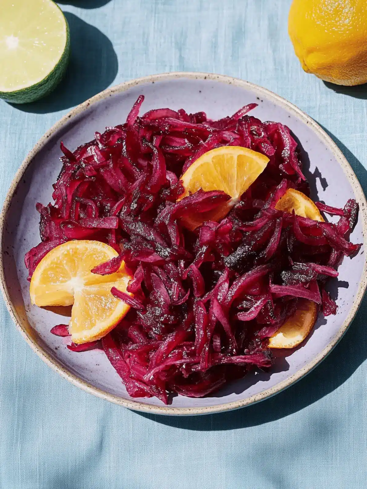 Klassischer Rotkohl mit Äpfeln