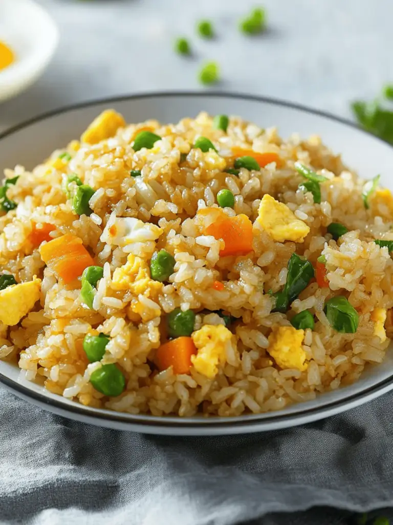 Fried Rice with Egg and Vegetables