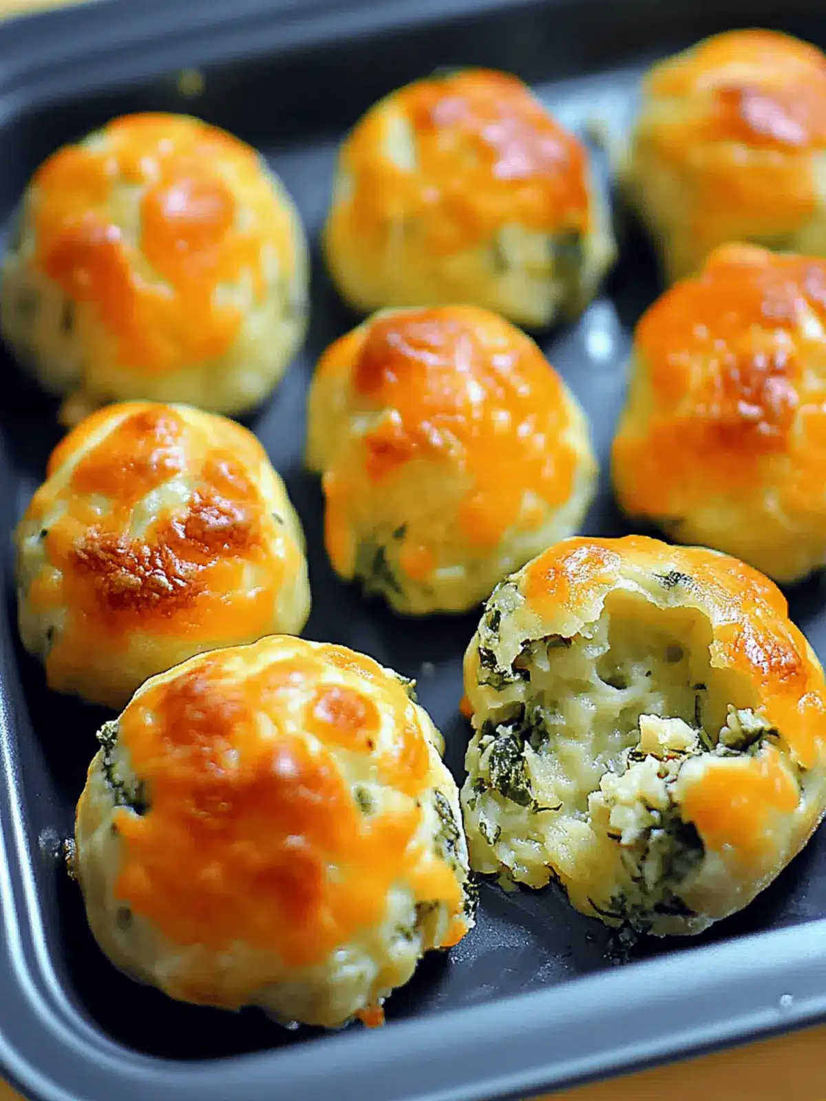 Käse-Lauch-Bällchen: Einfaches Rezept für Genießer 3 Käse-Lauch-Bällchen