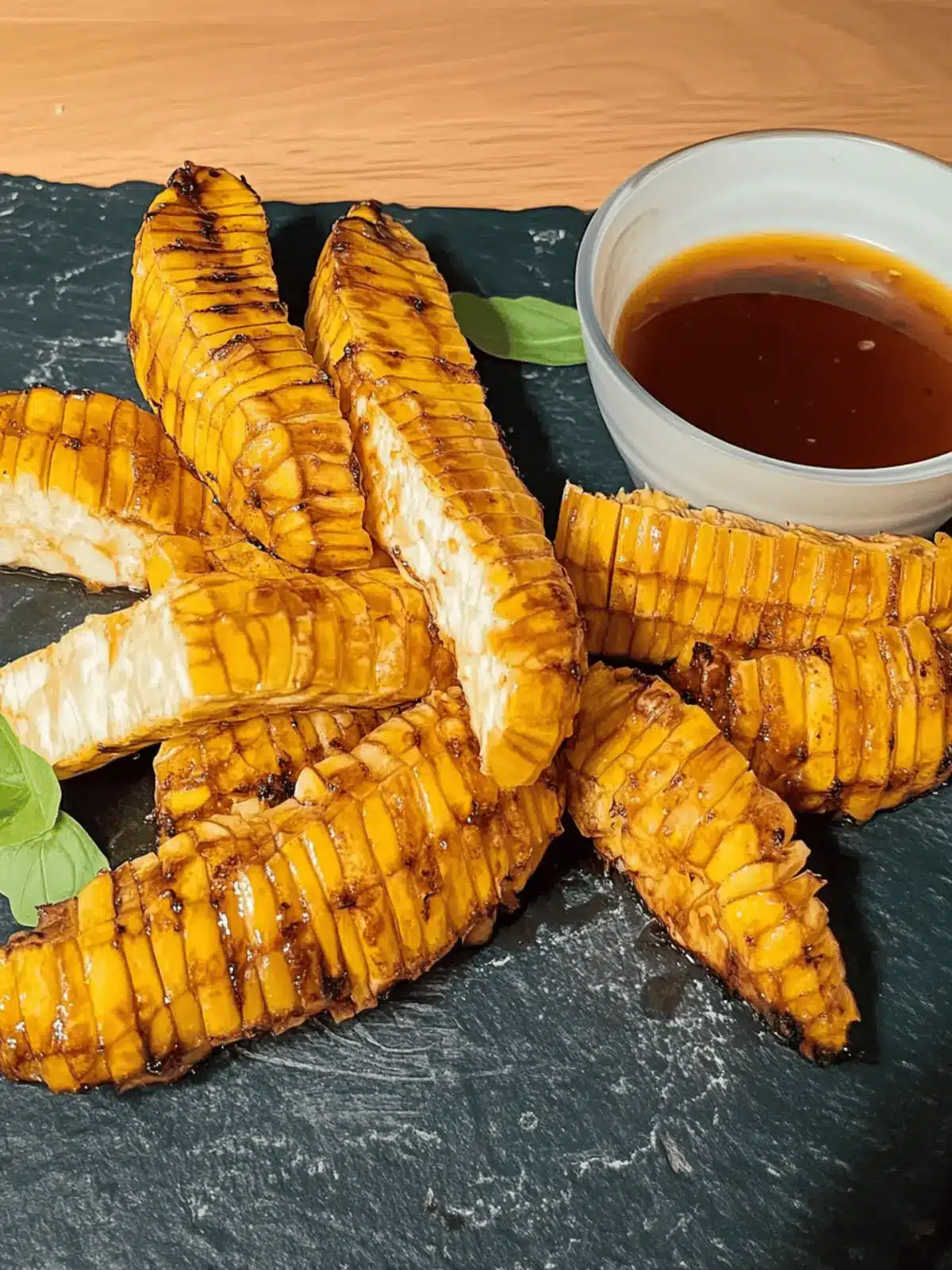 Maisrippen – gegrillter Mais mit leckerer Marinade 4 Maisrippen – gegrillter Mais mit Worcestershire-Marinade