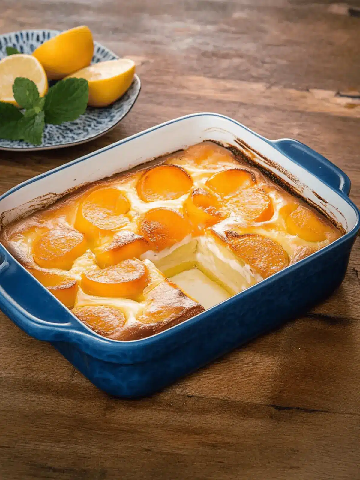 Quark-Grieß-Pfirsich-Auflauf: Ein himmlisches Dessert 3 Quark-Grieß-Pfirsich-Auflauf