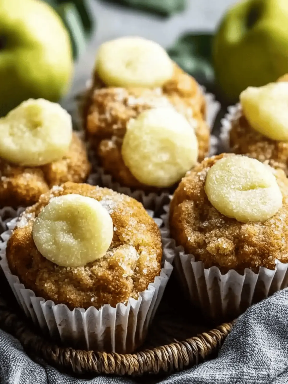 Apfel-Zimt-Muffins