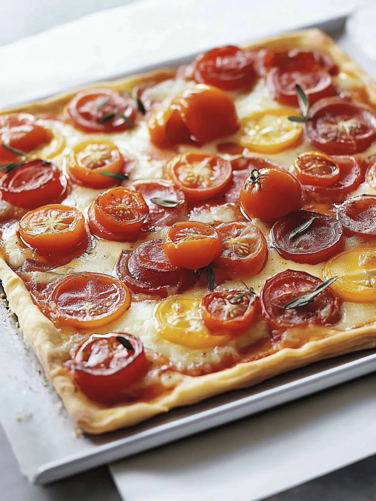 Leckere Tomaten-Ziegenkäse-Tarte für jeden Anlass 2 Tomaten-Ziegenkäse-Tarte