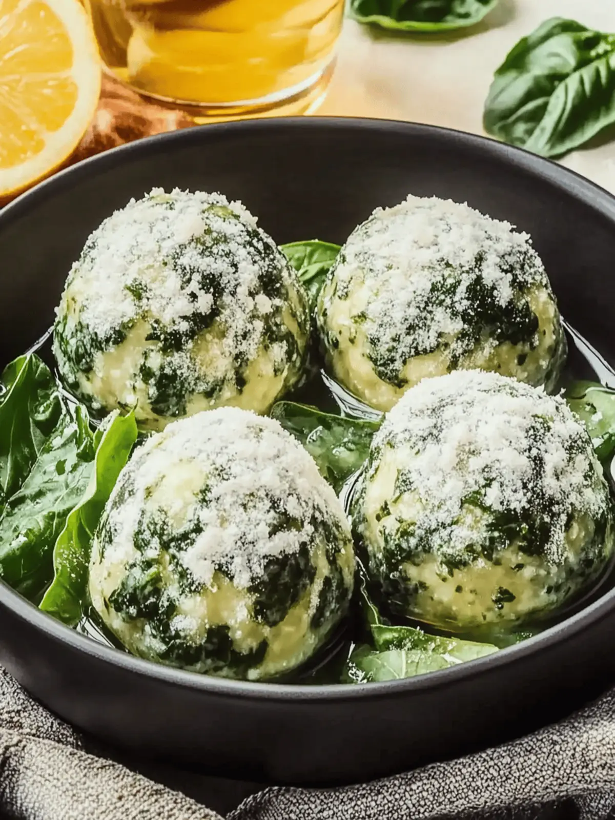 Leckere Spinatknödel einfach selbst machen 2 Leckere Spinatknödel selber machen