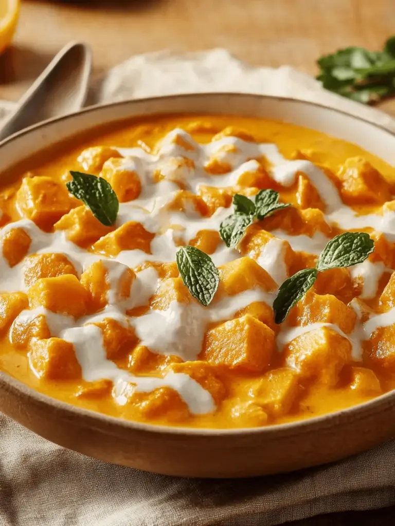 Süßkartoffel-Kichererbsen-Curry