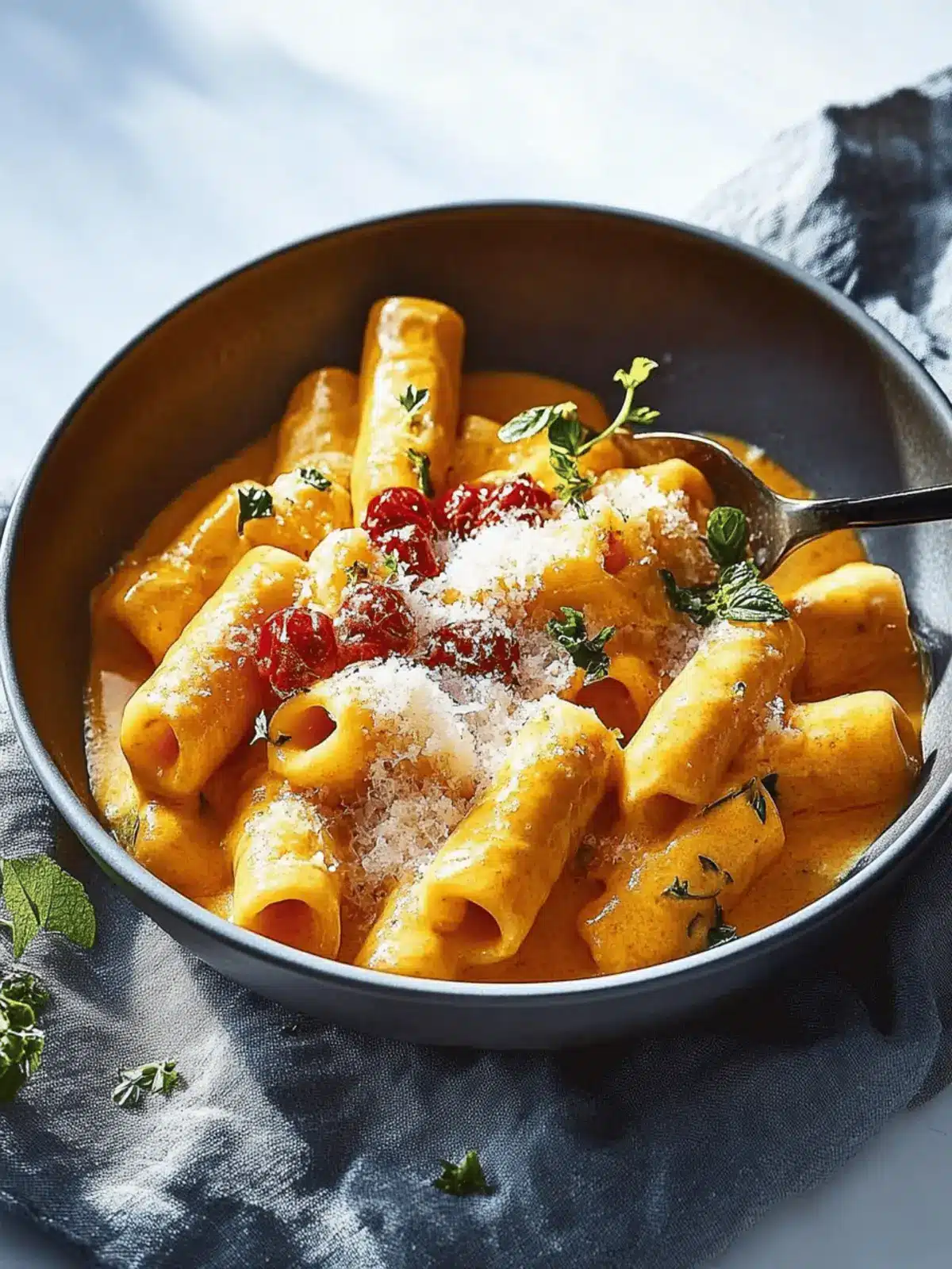 Vegane Kürbis-Pastasauce für herbstliche Genussmomente 3 Vegane Kürbis-Pastasauce