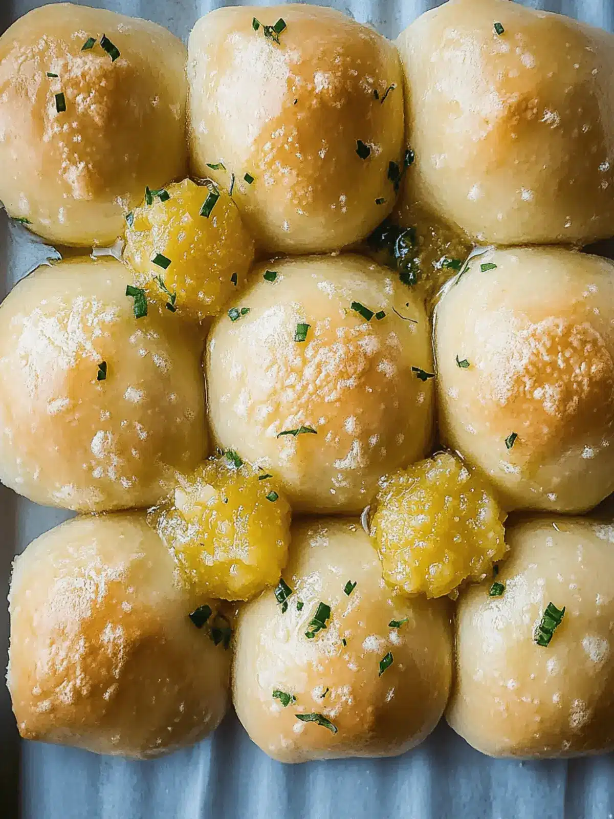 Perfekte Knoblauch Brötchen für dein Grillfest 2 Knoblauch Brötchen