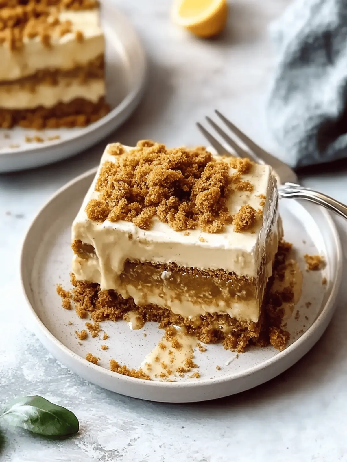 Biscoff Spekulatius Tiramisu