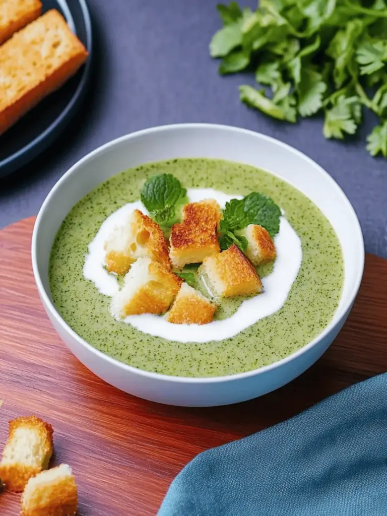 Zucchinisuppe schnell und einfach