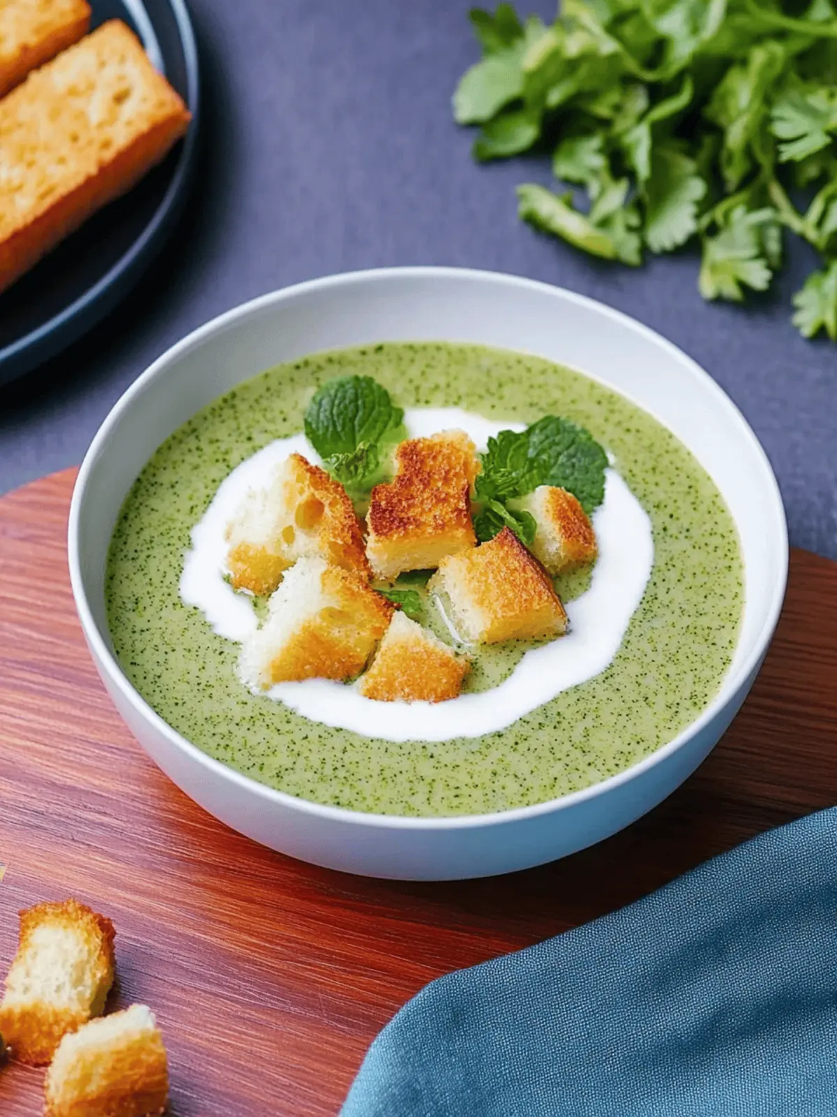 Zucchinisuppe schnell und einfach