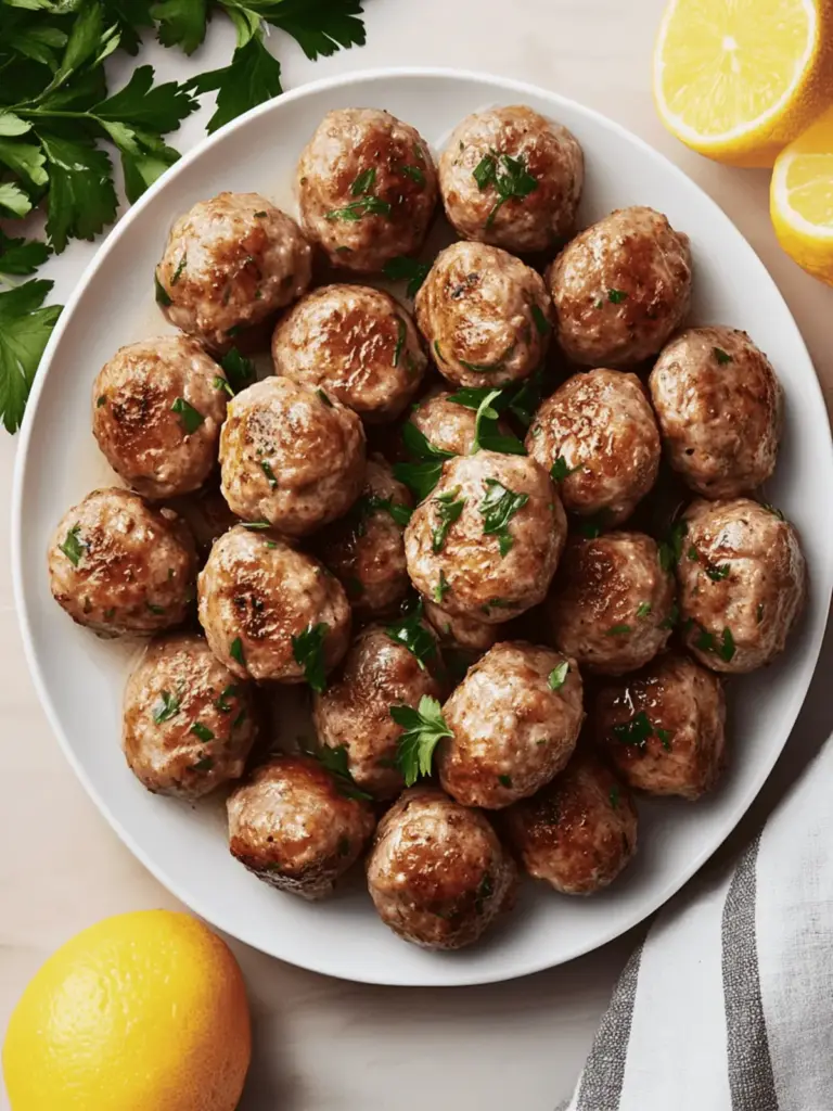 Luftfritteusen-Frikadellen