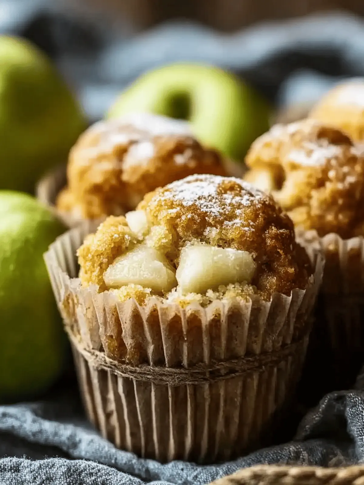 Apfel-Zimt-Muffins