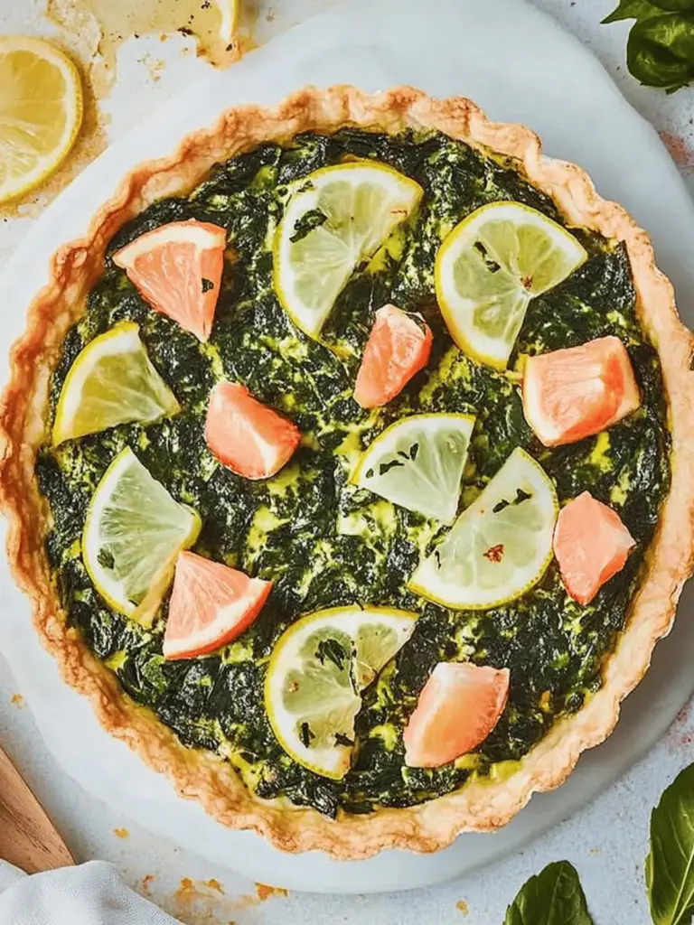 Lachs-Quiche