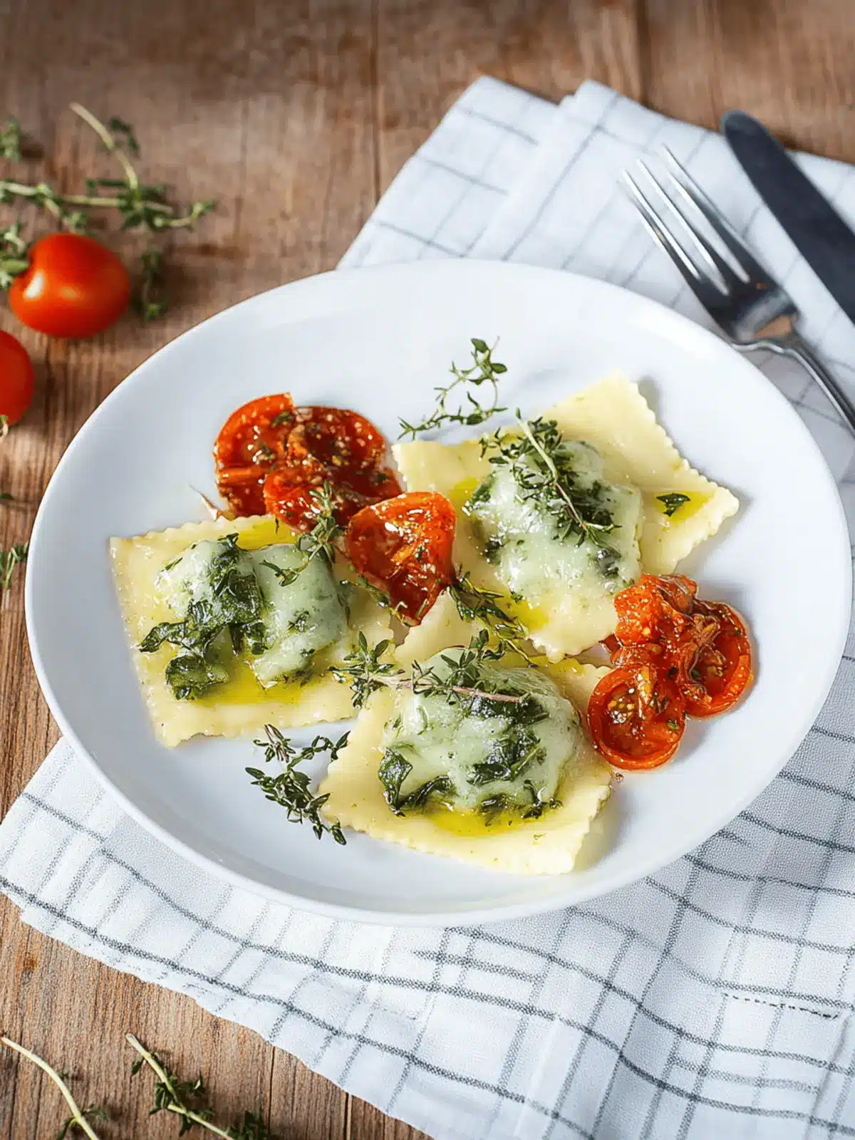 Spinat-Ricotta-Ravioli