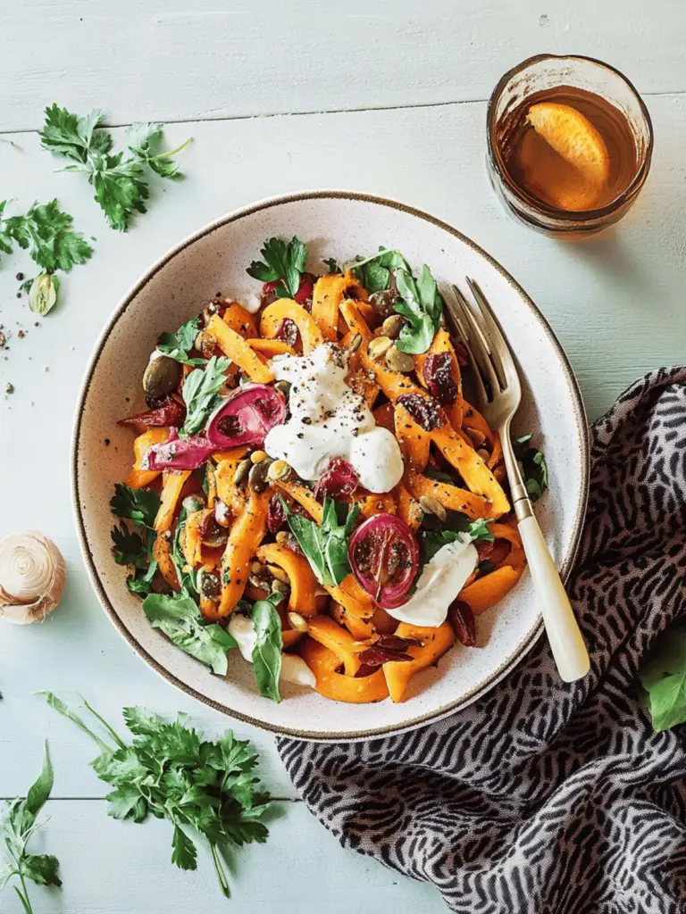 Warmer Karottensalat