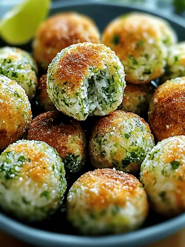 Knusprige Zucchini-Feta-Bällchen