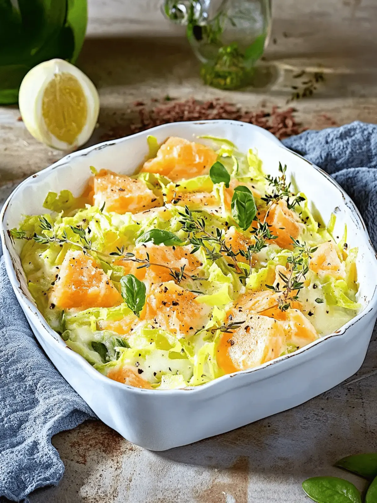 Porree-Auflauf für ganzjährige Freude