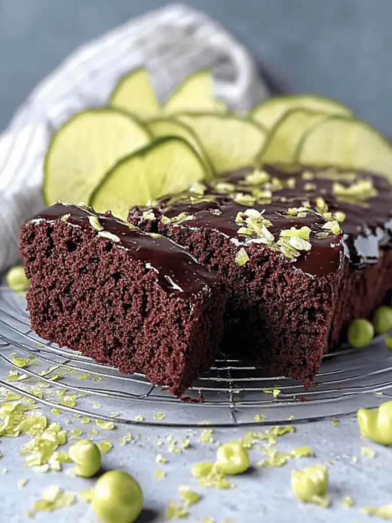 Zucchini-Schokokuchen