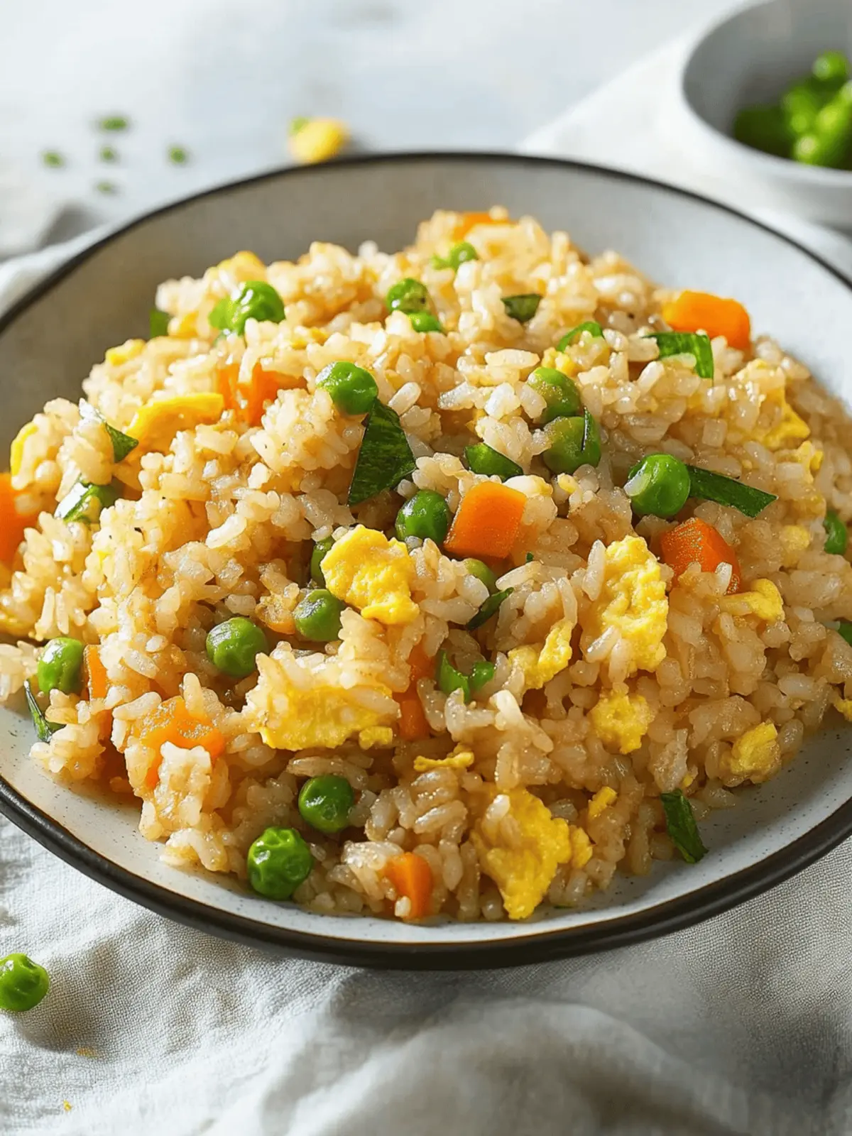 Fried Rice with Egg and Vegetables