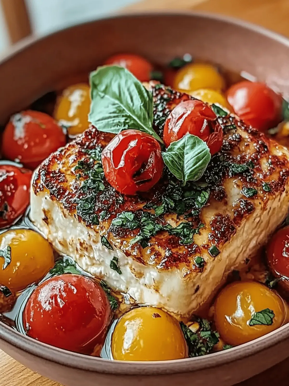 Gemütlicher Tomaten-Feta-Überbacken