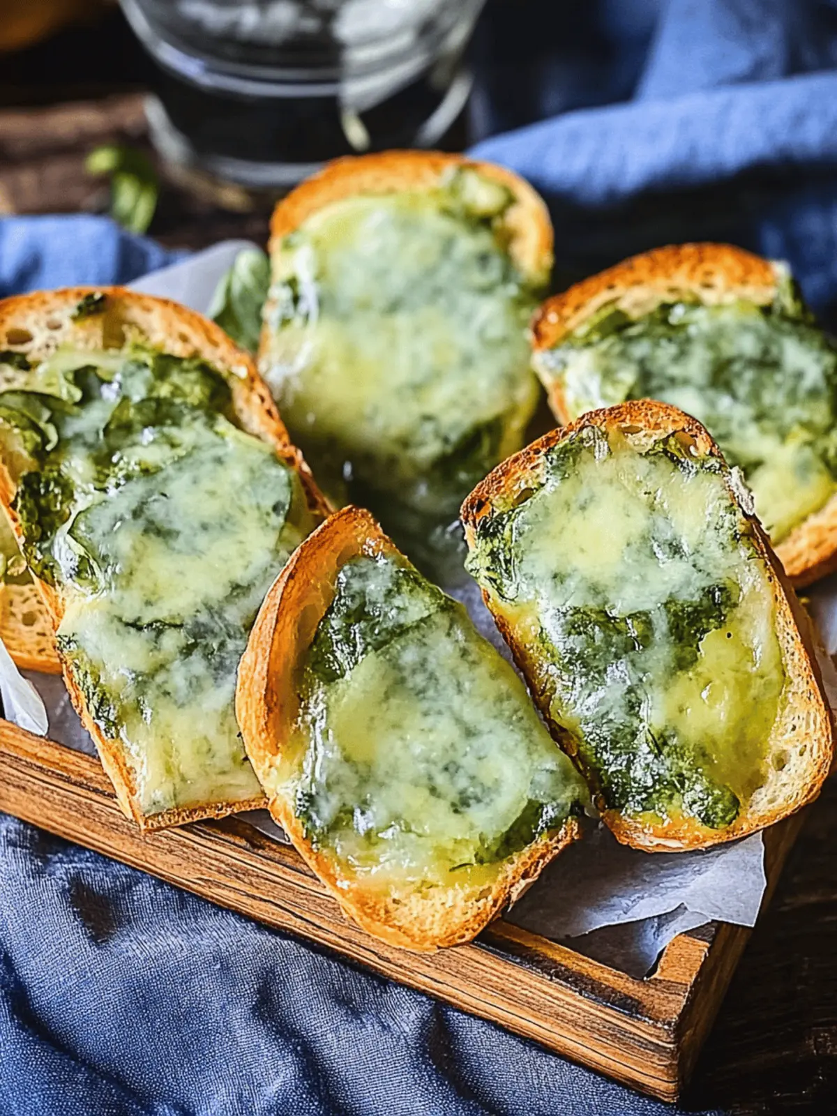 Käse Knoblauch Brot