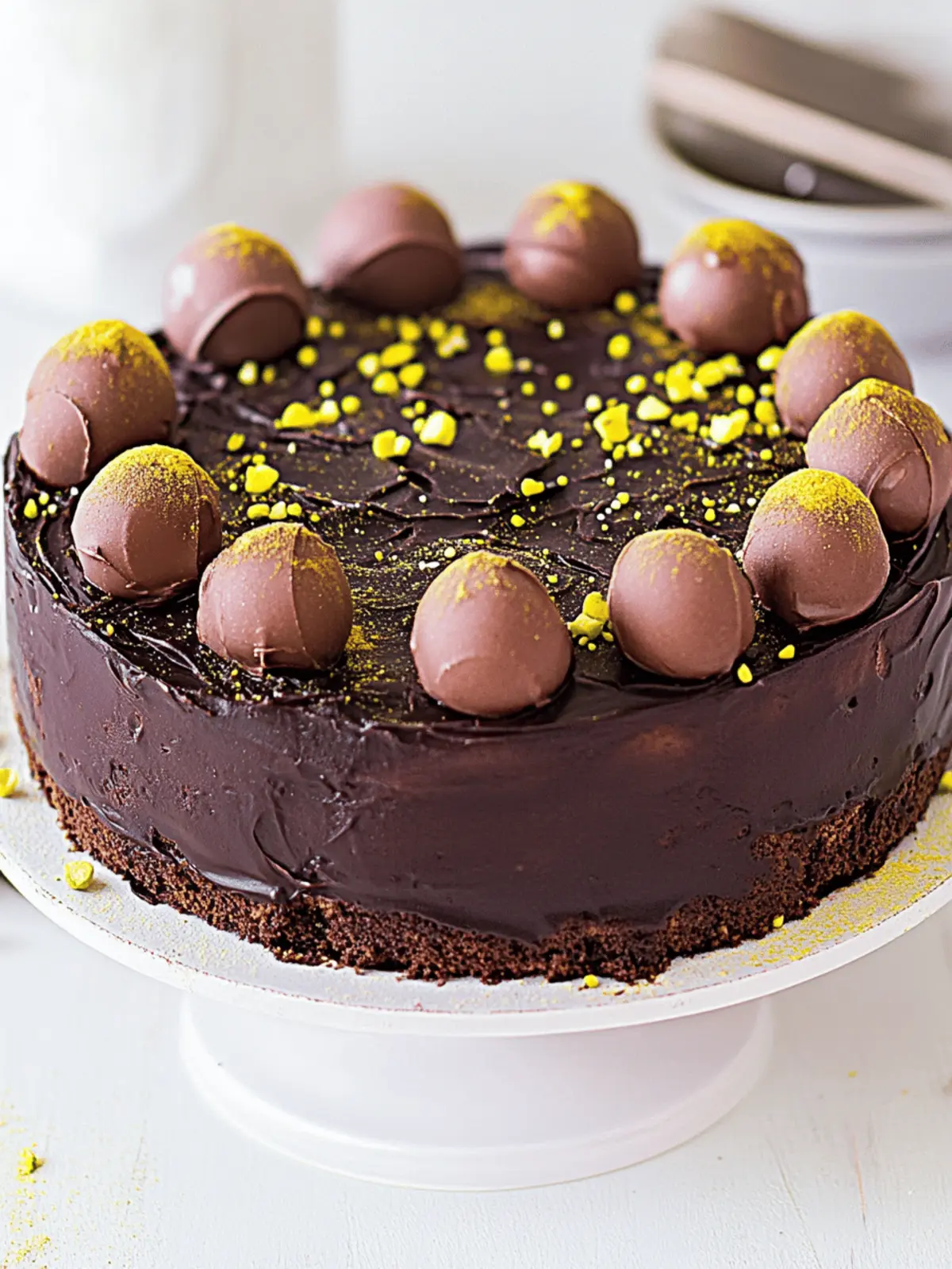 Vegane Mozartkugel-Torte