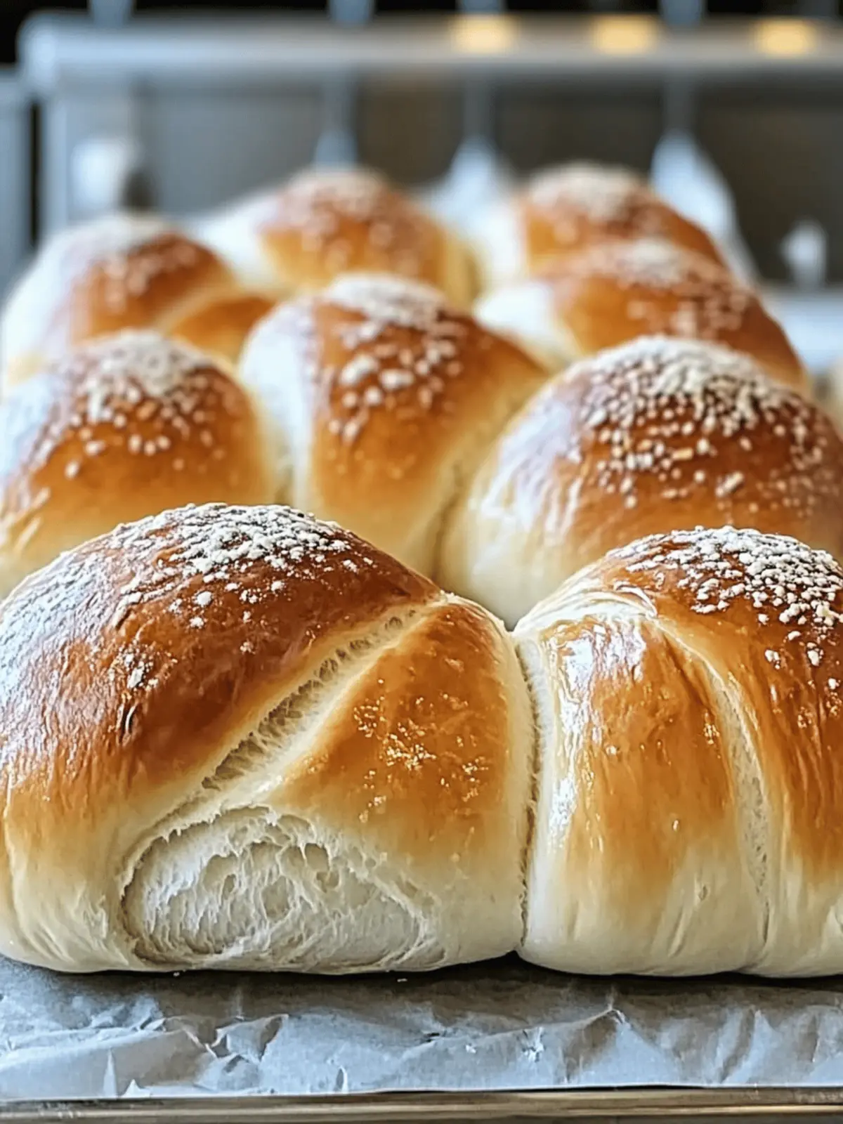 Einfache Brioche-Brötchen