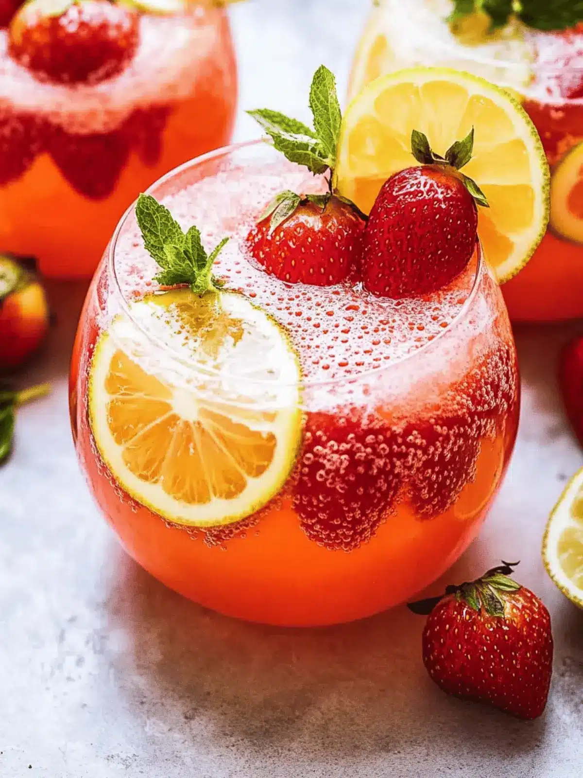 Erdbeer Limette Wodka Smash für heiße Sommertage 2 Erdbeer Limette Wodka Smash